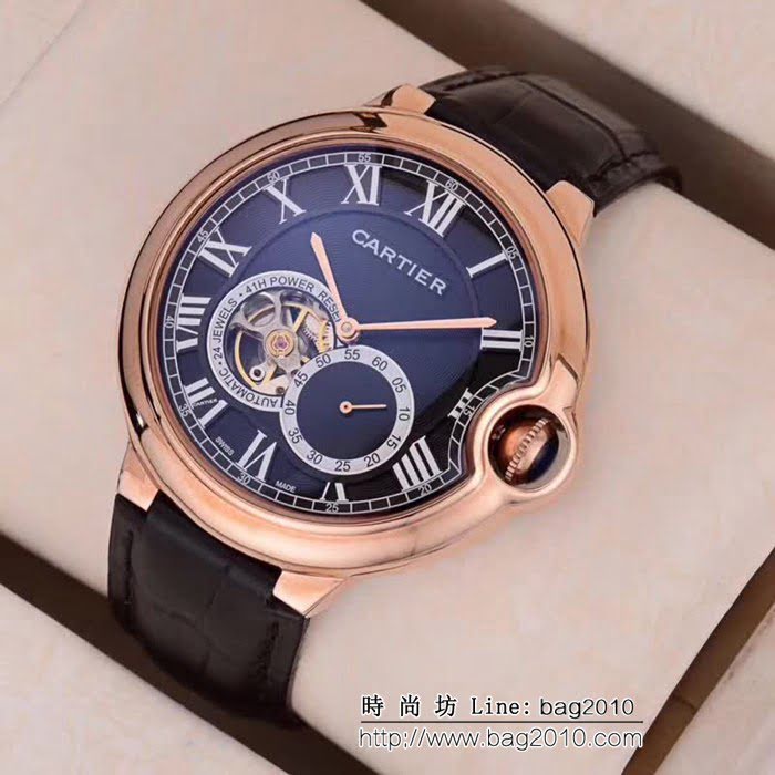 CARTIER卡地亞 最新小飛輪 精品男士腕表 WSS0521